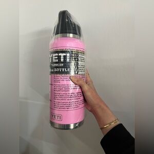 Pink Yeti Water Bottle
